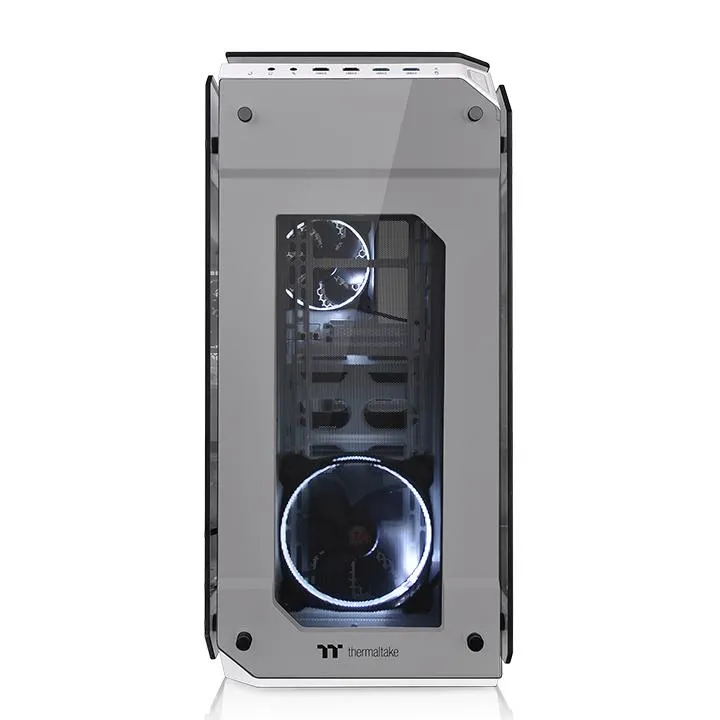 Thermaltake View 71 Tempered Glass Snow Edition -t&auml;ystornikotelo ikkunalla, valkoinen