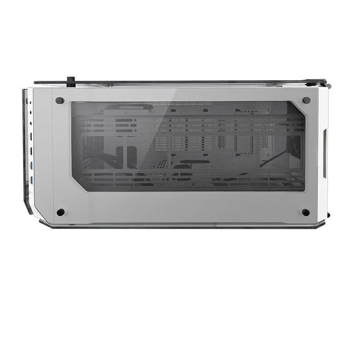 Thermaltake View 71 Tempered Glass Snow Edition -t&auml;ystornikotelo ikkunalla, valkoinen