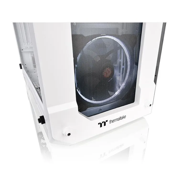 Thermaltake View 71 Tempered Glass Snow Edition -t&auml;ystornikotelo ikkunalla, valkoinen