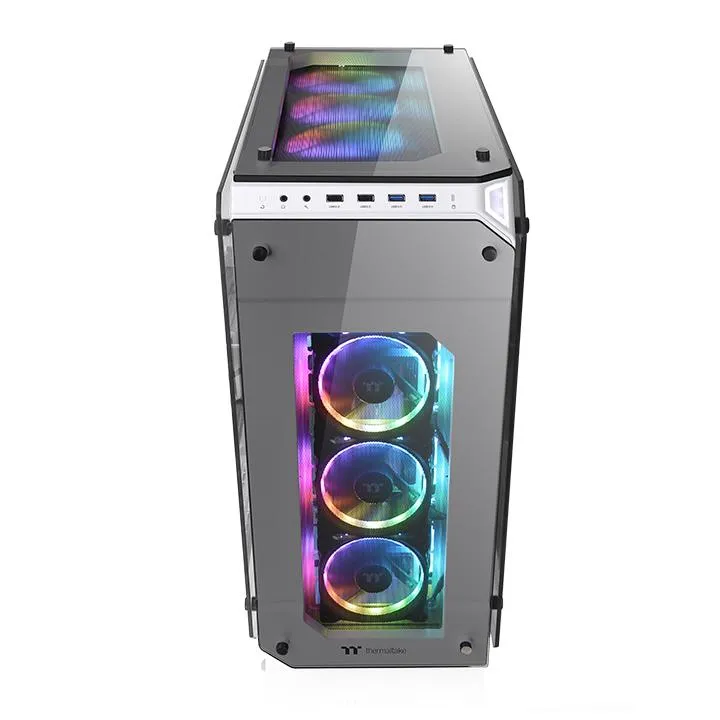 Thermaltake View 71 Tempered Glass Snow Edition -t&auml;ystornikotelo ikkunalla, valkoinen