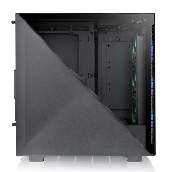 Thermaltake Divider 300 TG ARGB - miditower chassi, f&ouml;nster, Svart
