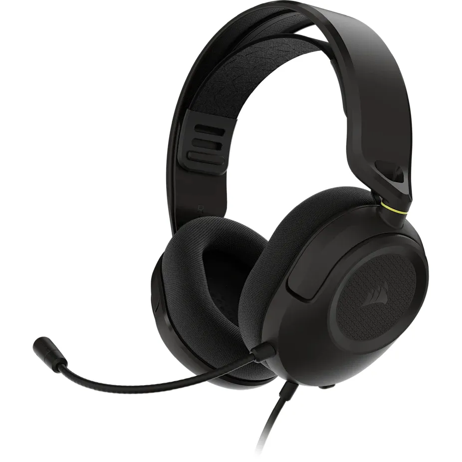 Corsair HS35 v3 gaming headset, svart