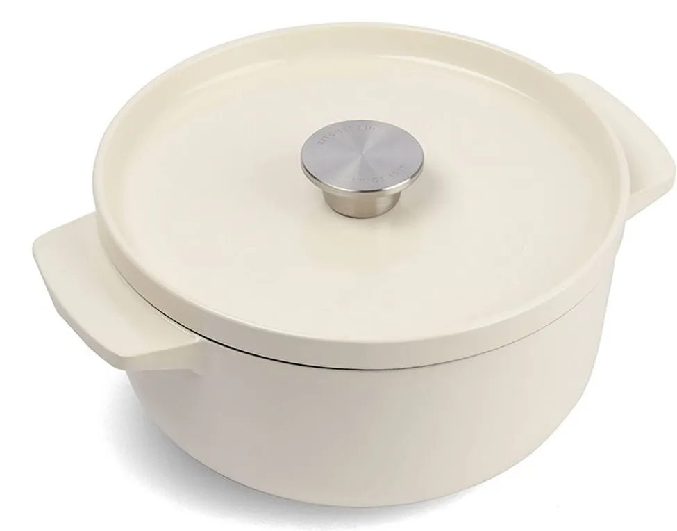 KITCHENAID gjutj&auml;rnsgryta med lock, 3.3 l, 220 mm, kr&auml;mf&auml;rgad