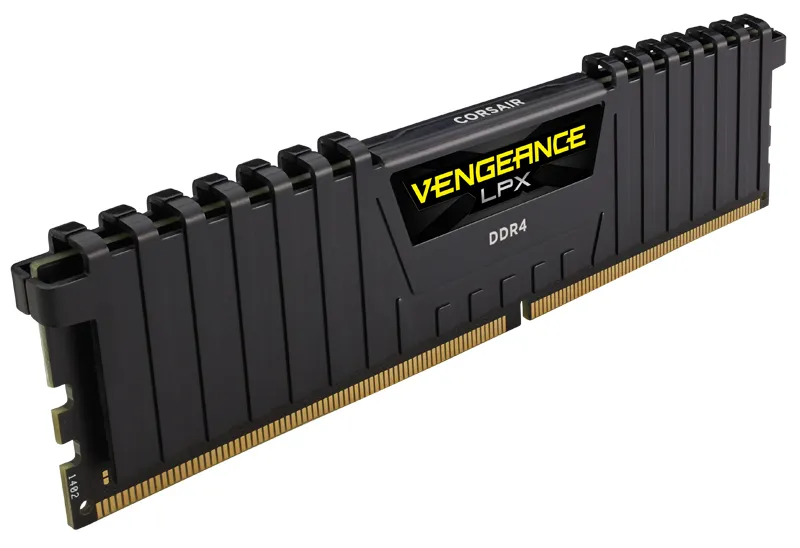 Corsair 16GB (4x4GB) Vengeance LPX, DDR4 2800MHz - Black