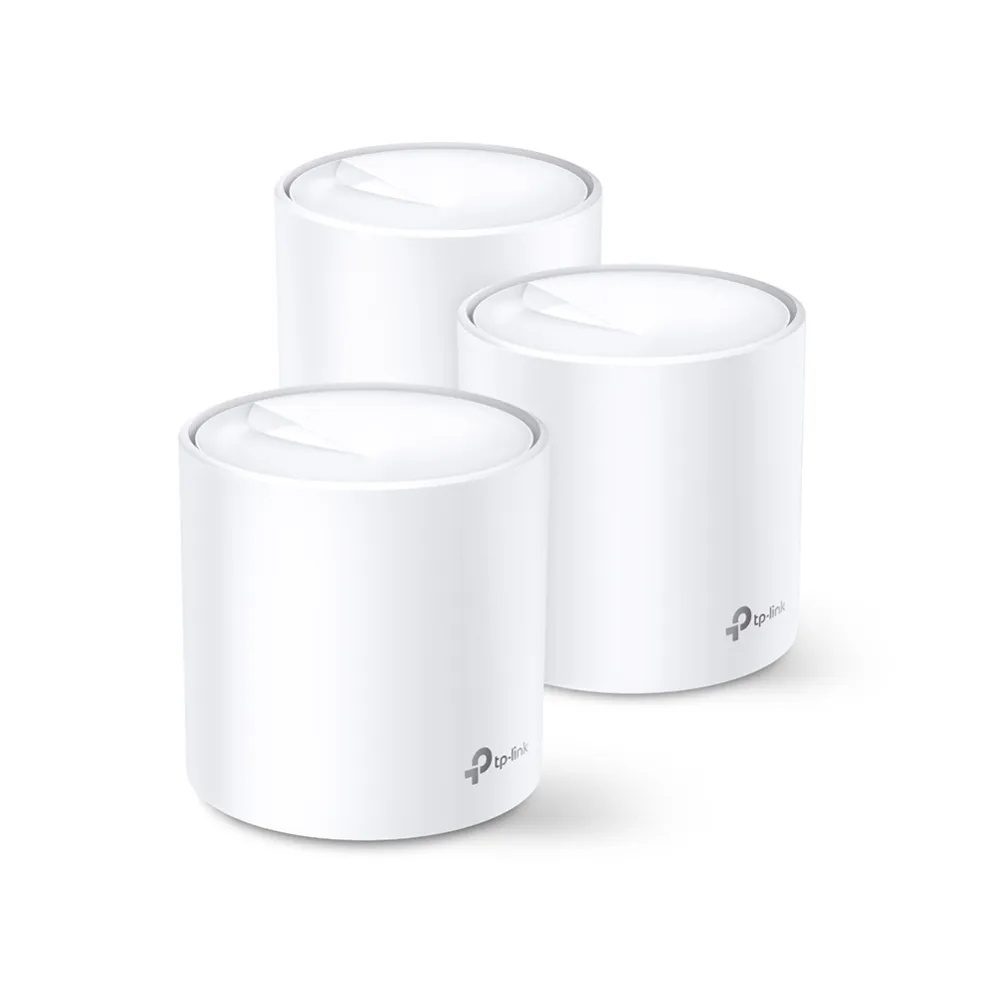 TP-Link Deco X60, AX3000, Dual-Band, Wi-Fi 6 - Mesh system, 3-pack