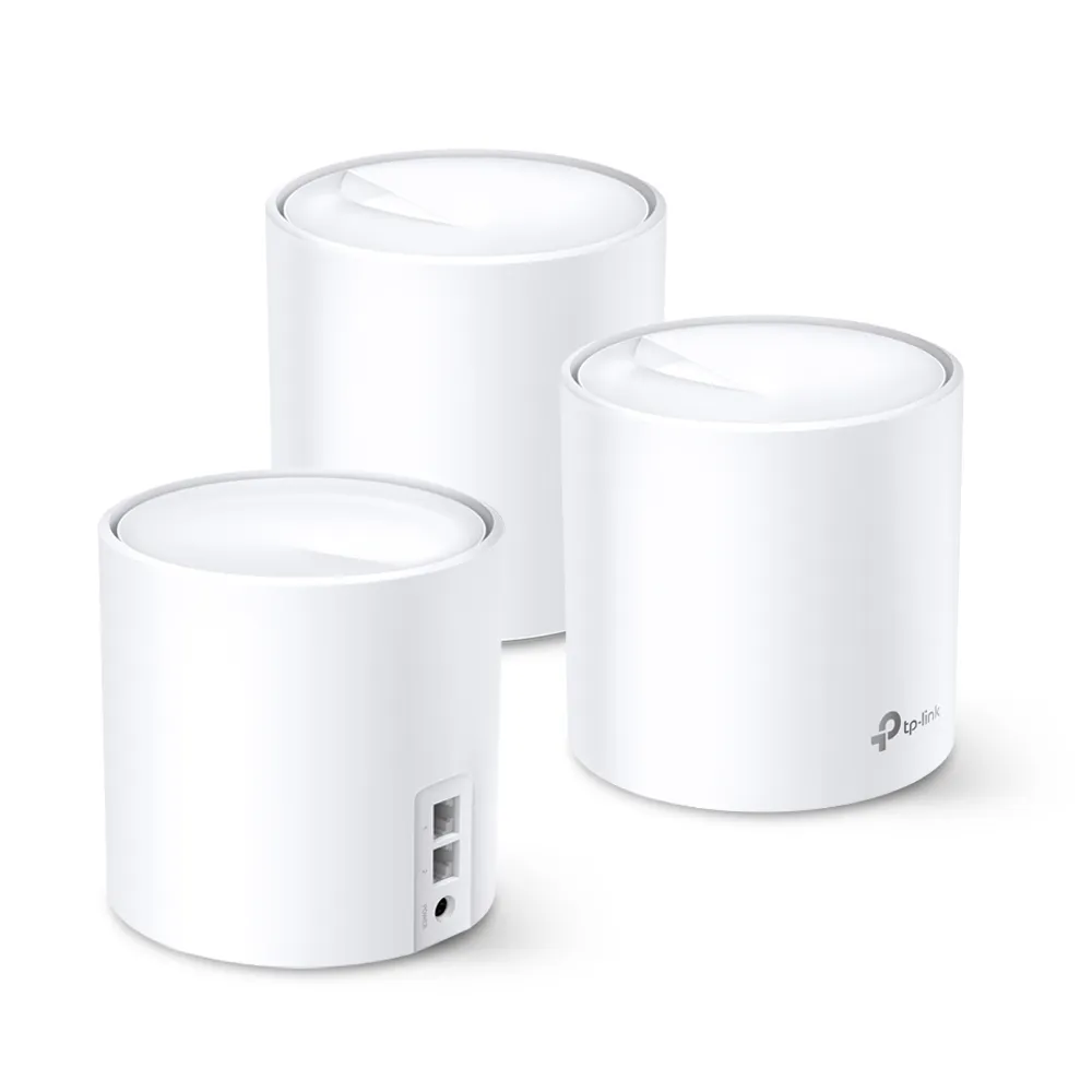 TP-Link Deco X60, AX3000, Dual-Band, Wi-Fi 6 - Mesh system, 3-pack