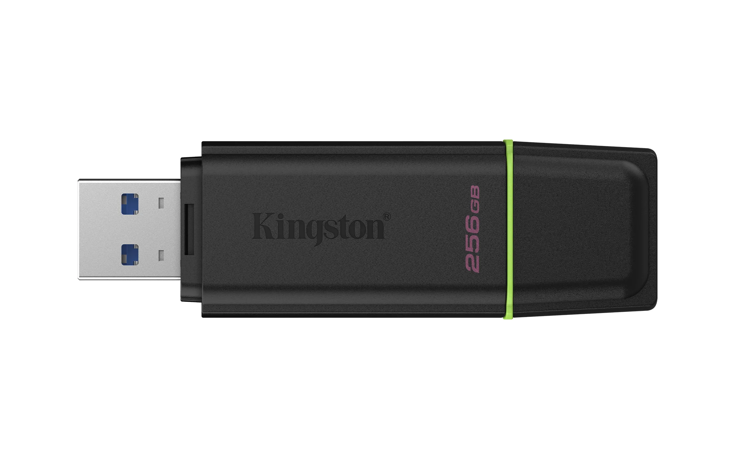 Kingston DataTraveler Exodia Gen2 USB 3.2 Gen 1 256 Gt -muistitikku, musta/vihre&auml;