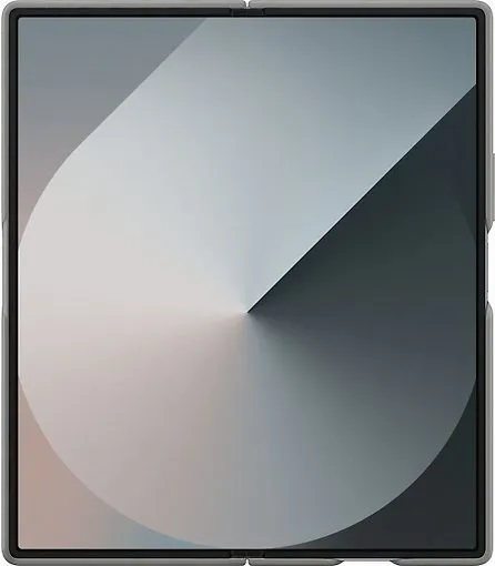Samsung Galaxy Z Fold6 -silikonskal, Grå