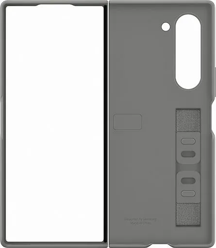 Samsung Galaxy Z Fold6 -silikonskal, Grå