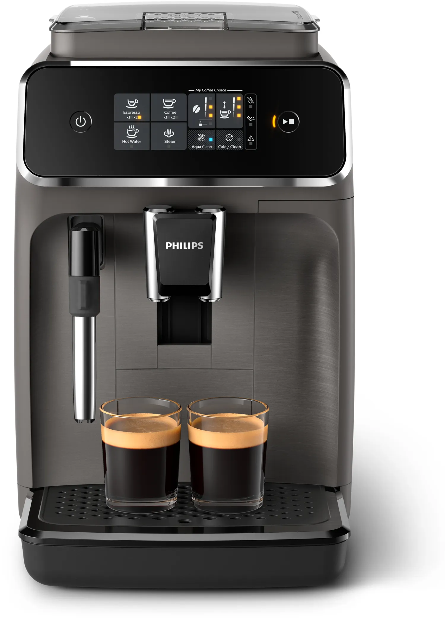 Philips Series 2200 EP2224/10 -t&auml;ysautomaattinen espressokone, harmaa