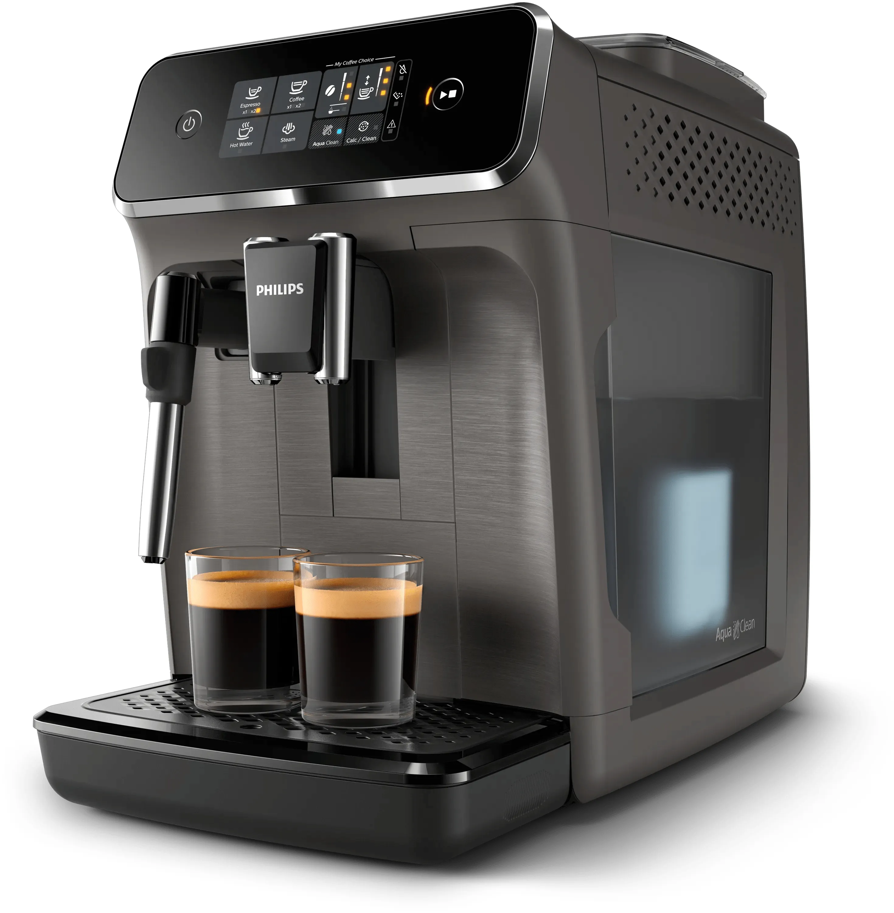 Philips Series 2200 EP2224/10 -t&auml;ysautomaattinen espressokone, harmaa