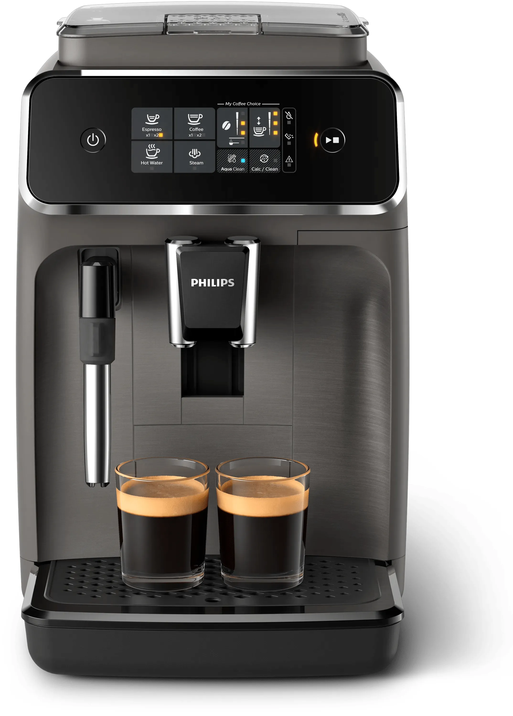Philips Series 2200 EP2224/10 -t&auml;ysautomaattinen espressokone, harmaa