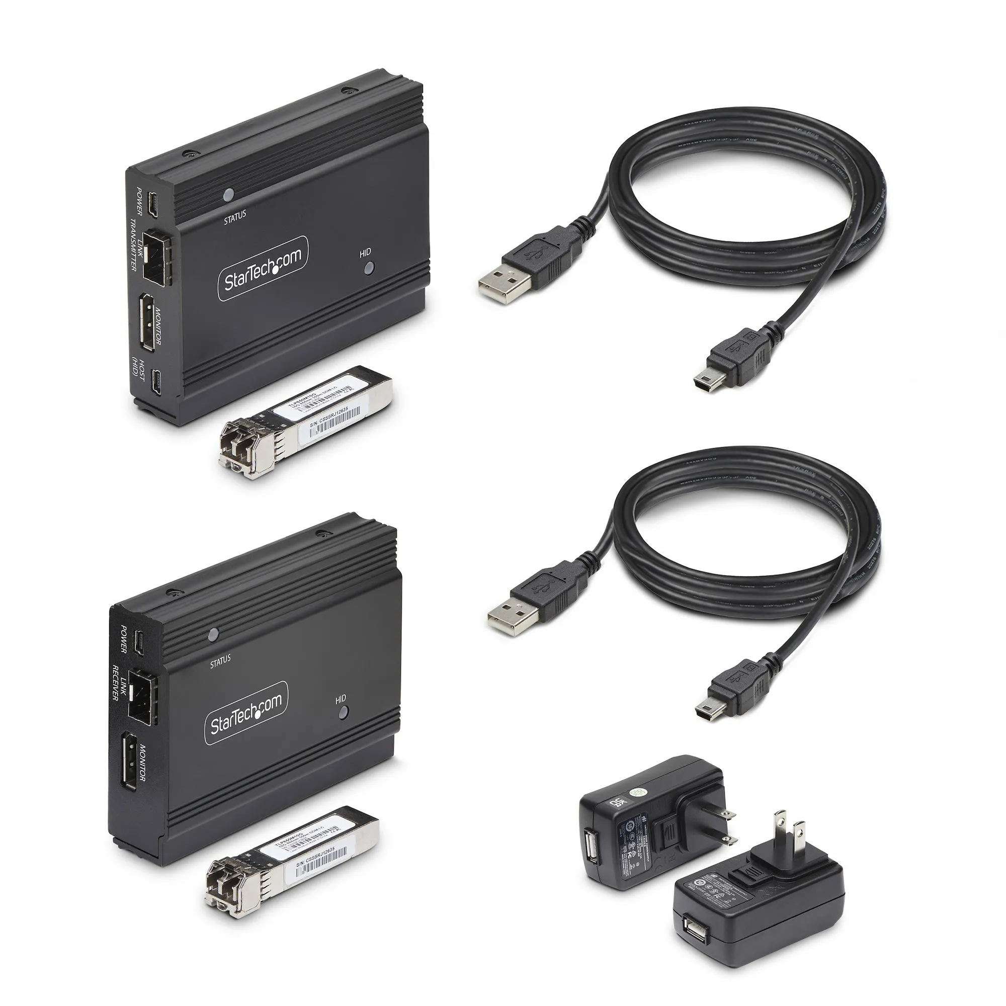 Startech DisplayPort KVM Extender Over Fiber 4K