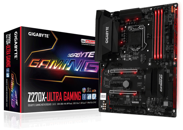 Gigabyte Z270X-Ultra Gaming, ATX moderkort