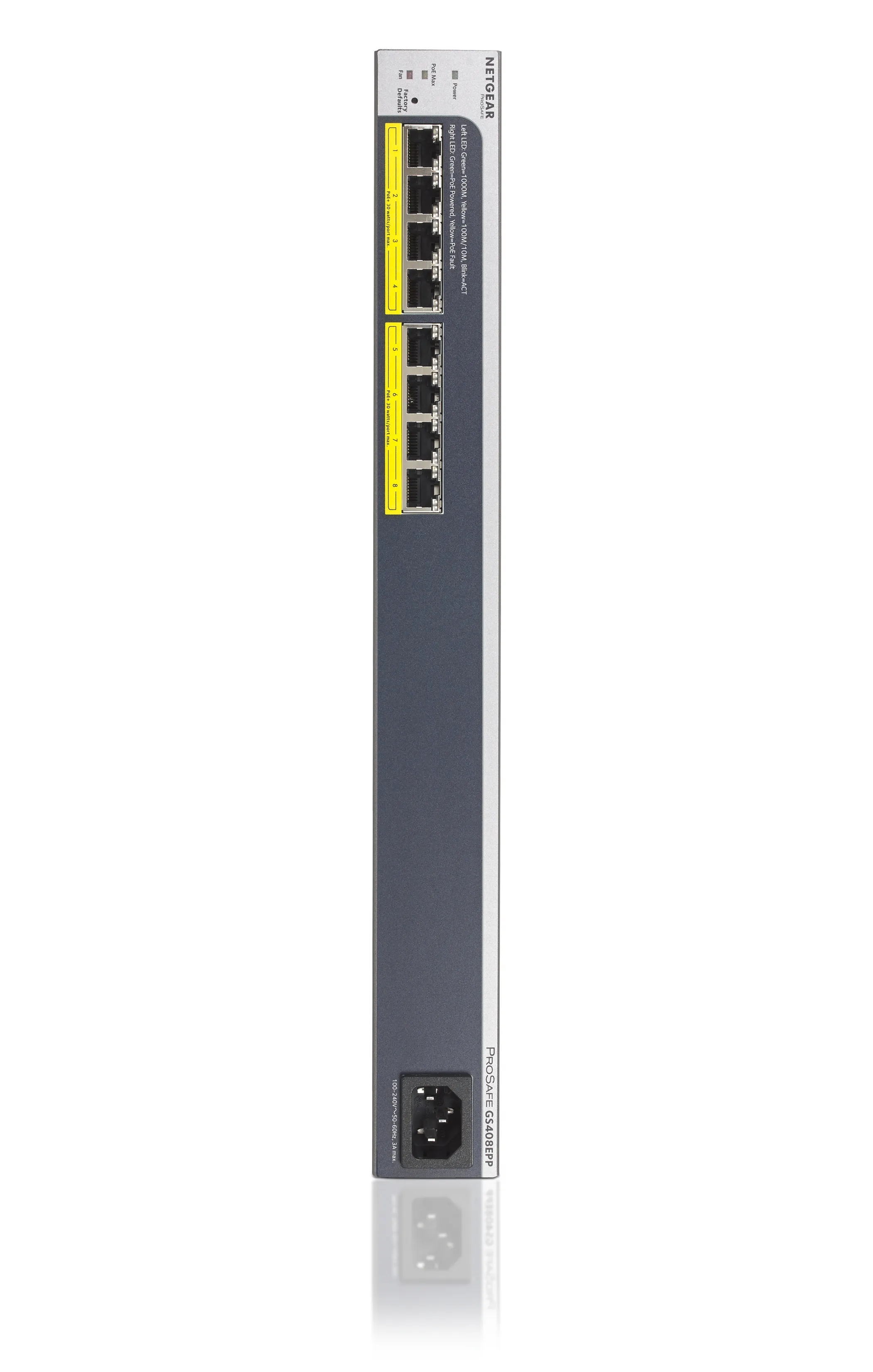 8-PORT Gigabit Ethernet Switch PoE