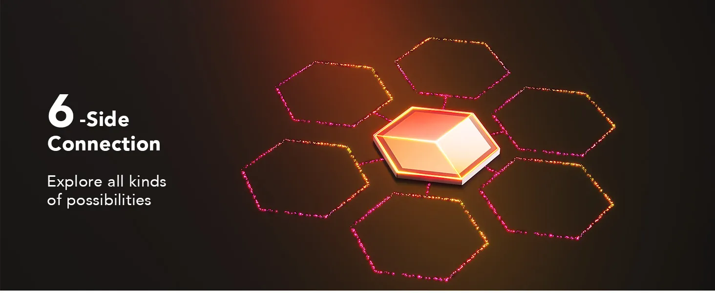 Govee Glide Hexagon Light Panels Ultra - expansion pack, 1pcs