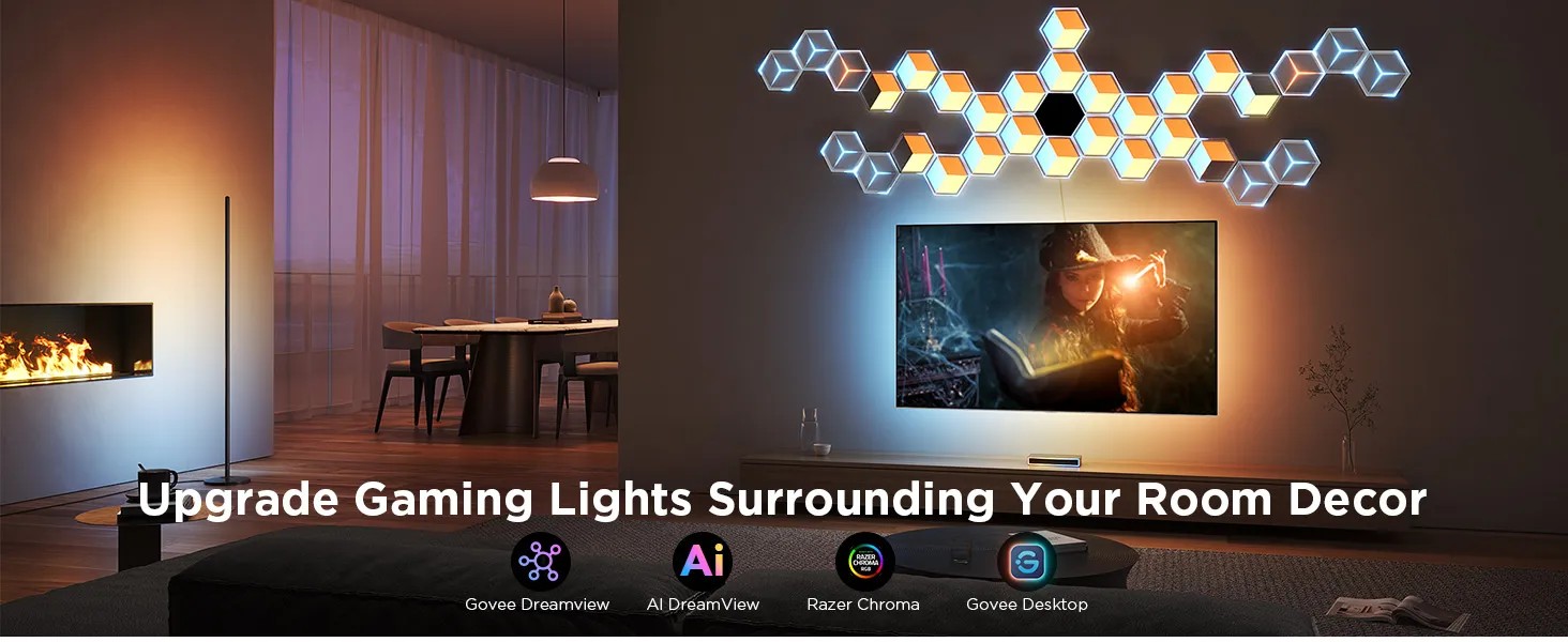 Govee Glide Hexagon Light Panels Ultra - expansion pack, 1pcs