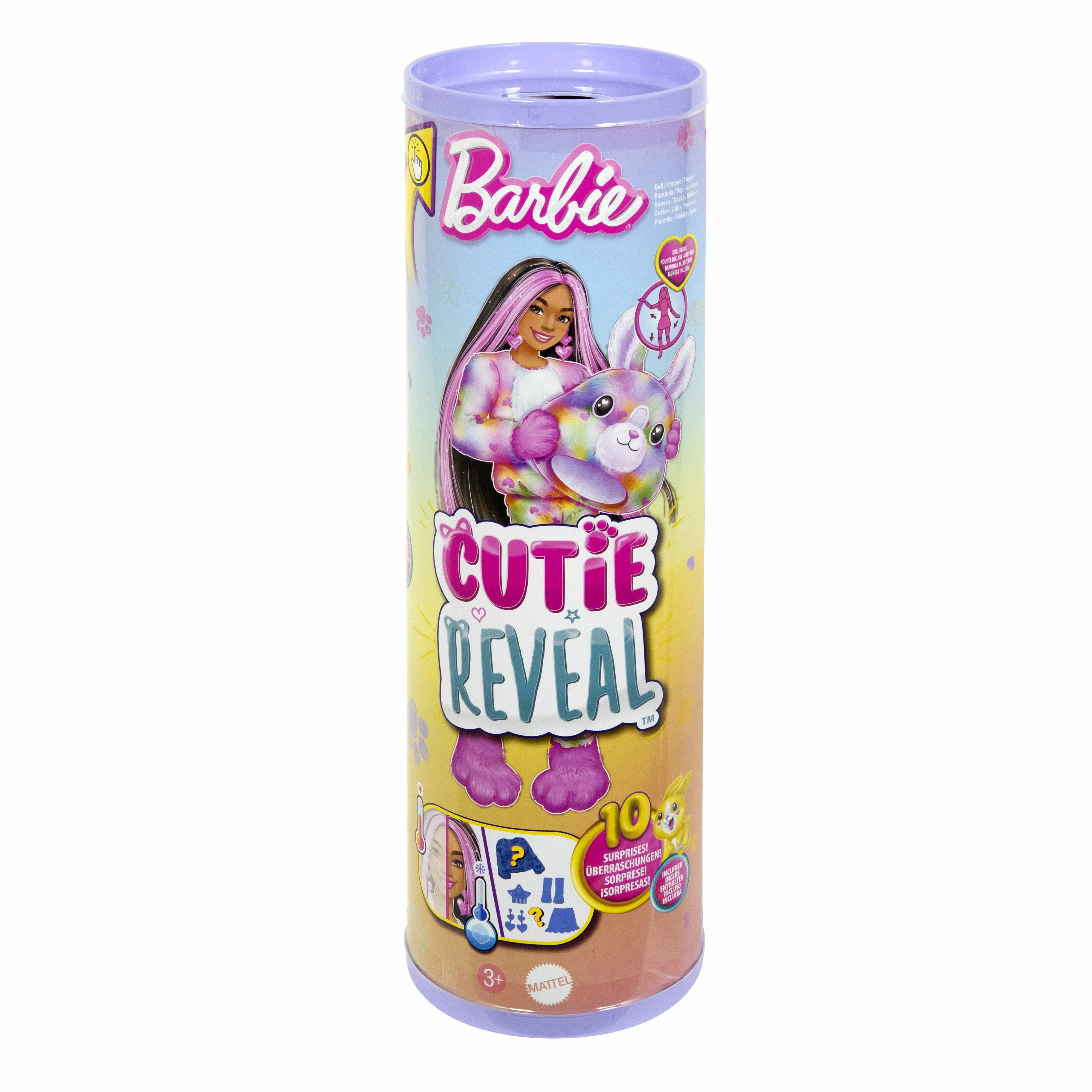 Mattel Barbie Cutie Reveal Color Dream Series - Bunny, toy figure