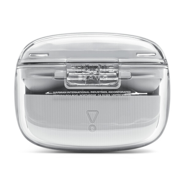 JBL Tune Beam 2 - wireless earbuds, ghost white