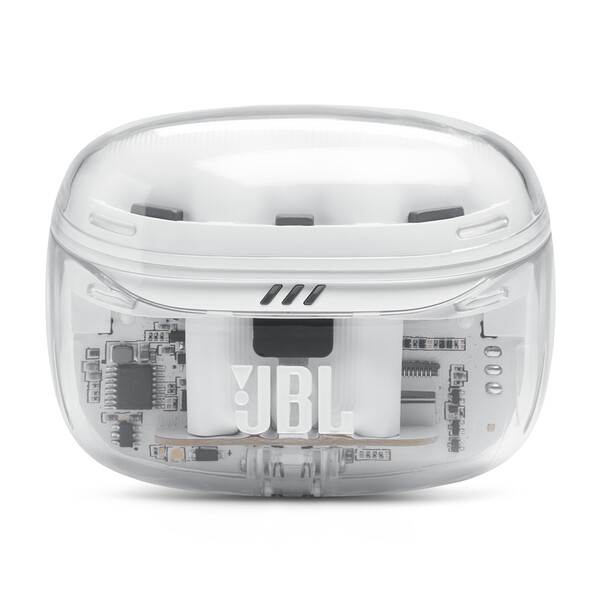 JBL Tune Beam 2 - wireless earbuds, ghost white