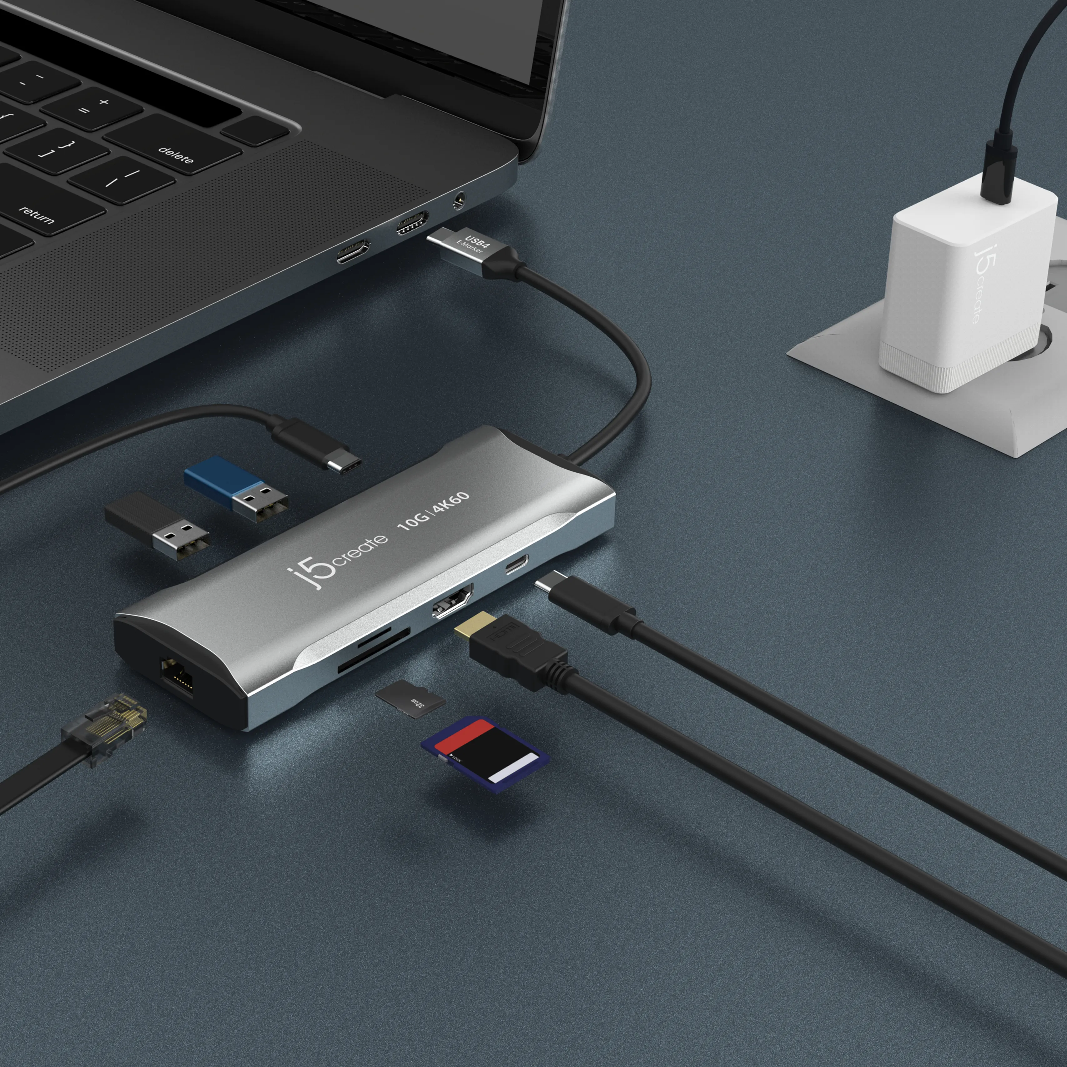 J5 Create 4K60 ELITE USB-C 10GBPS MINI - DOCK
