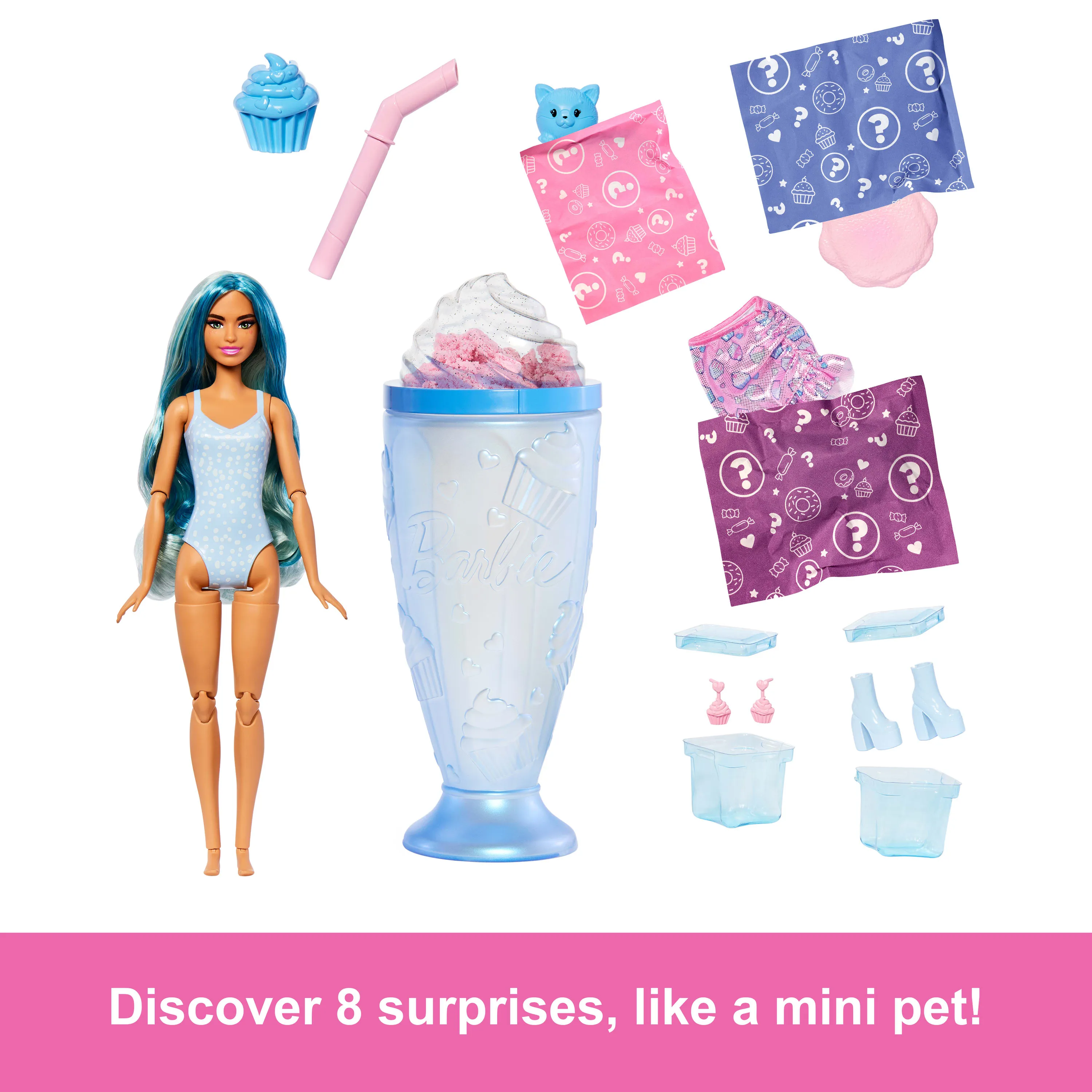 Barbie Barbie Pop! Reveal Barbie Treats Series - Blue Doll