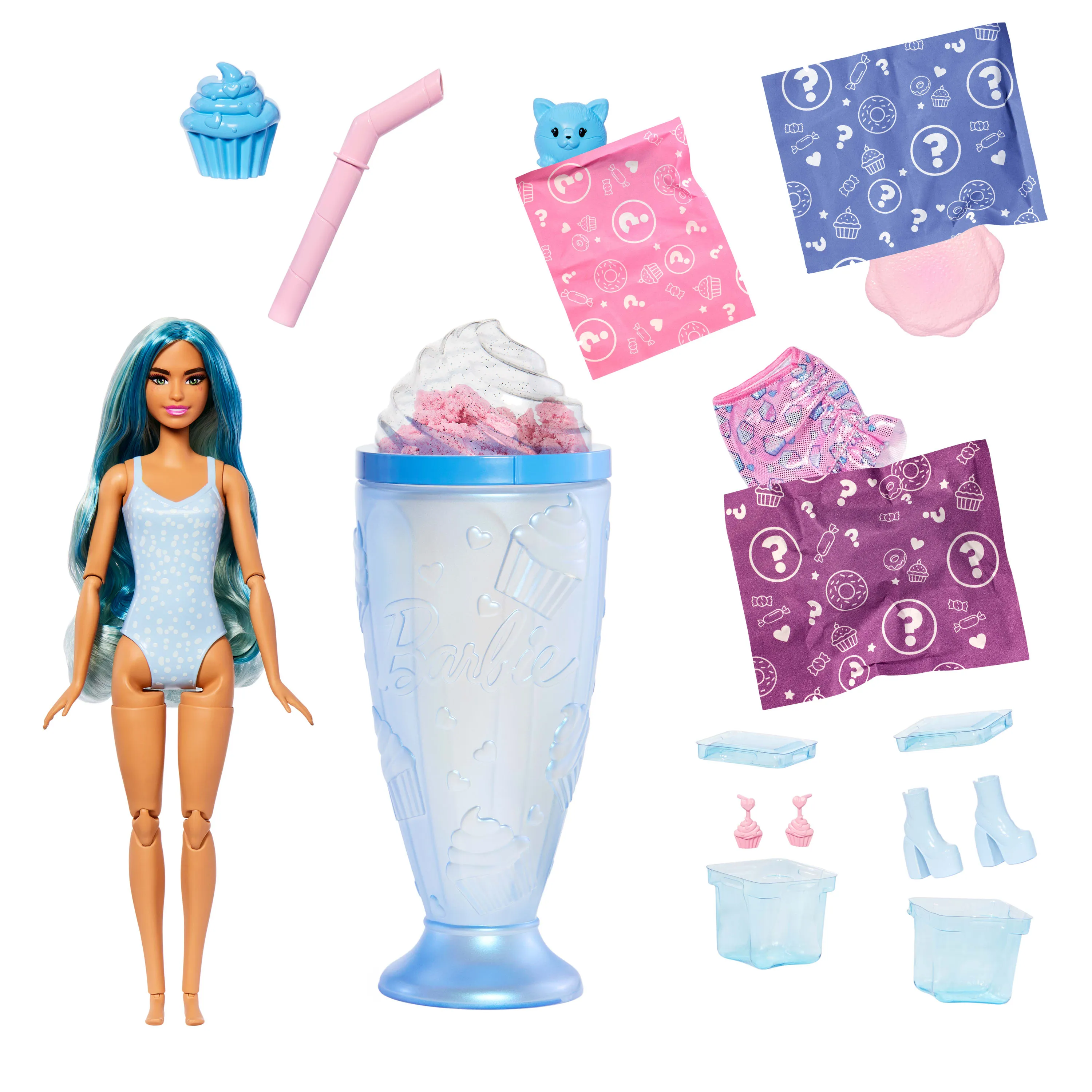 Barbie Barbie Pop! Reveal Barbie Treats Series - Blue Doll
