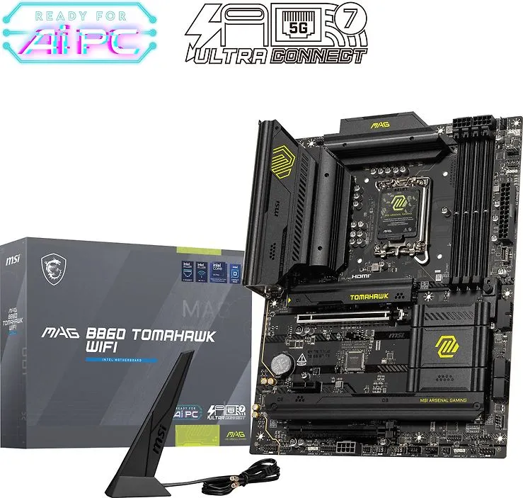 MSI MAG B860 Tomahawk WiFi 6E LGA1851 ATX - motherboard