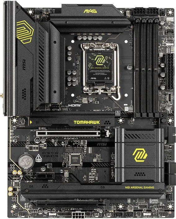MSI MAG B860 Tomahawk WiFi 6E LGA1851 ATX - motherboard