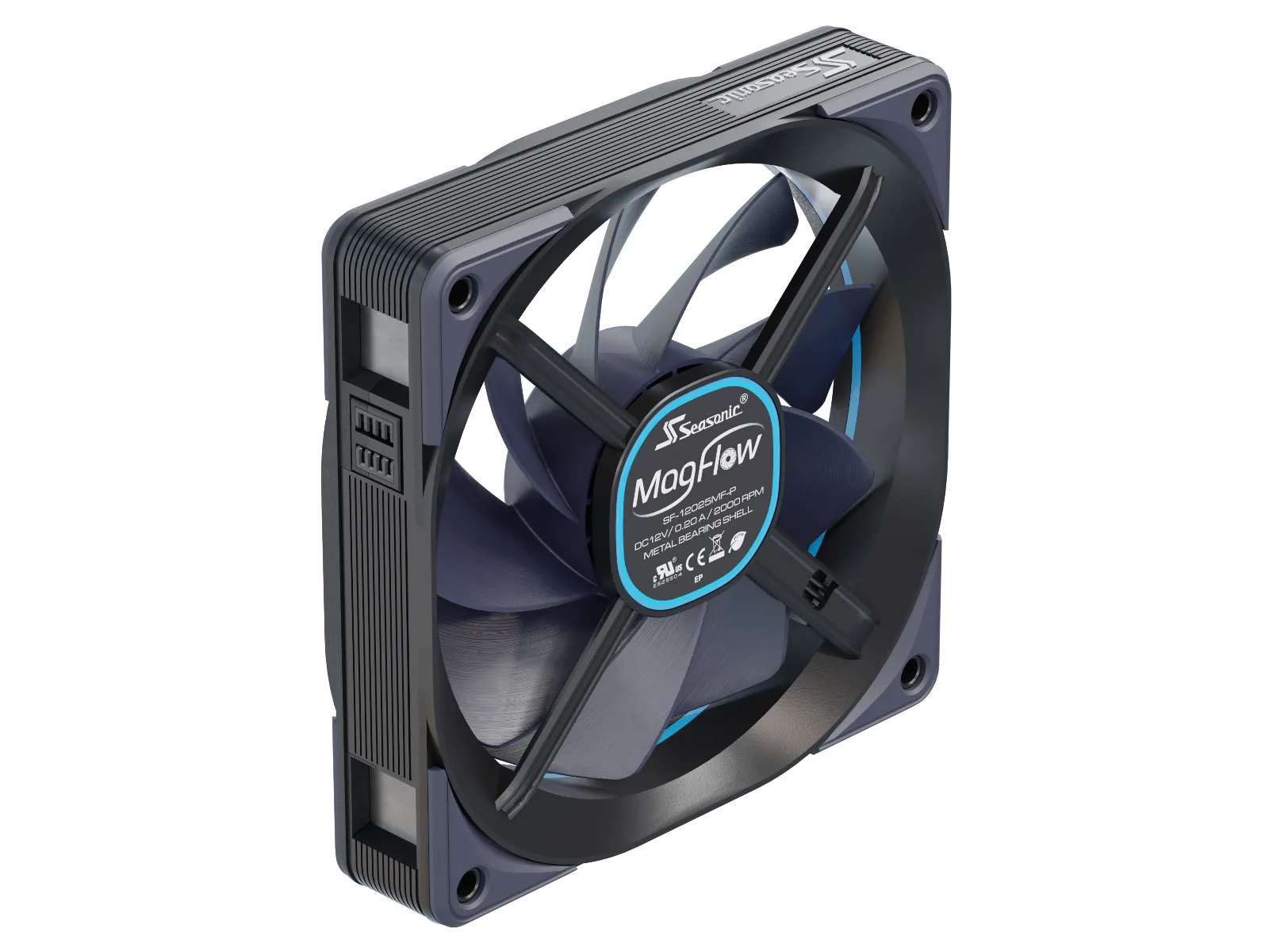 Seasonic MagFlow, 120mm - case fan, black