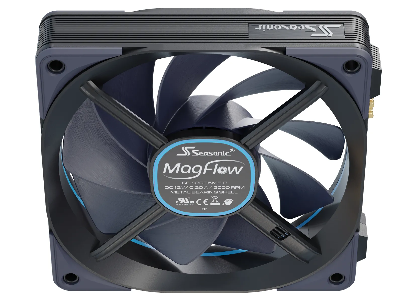 Seasonic MagFlow, 120mm - case fan, black