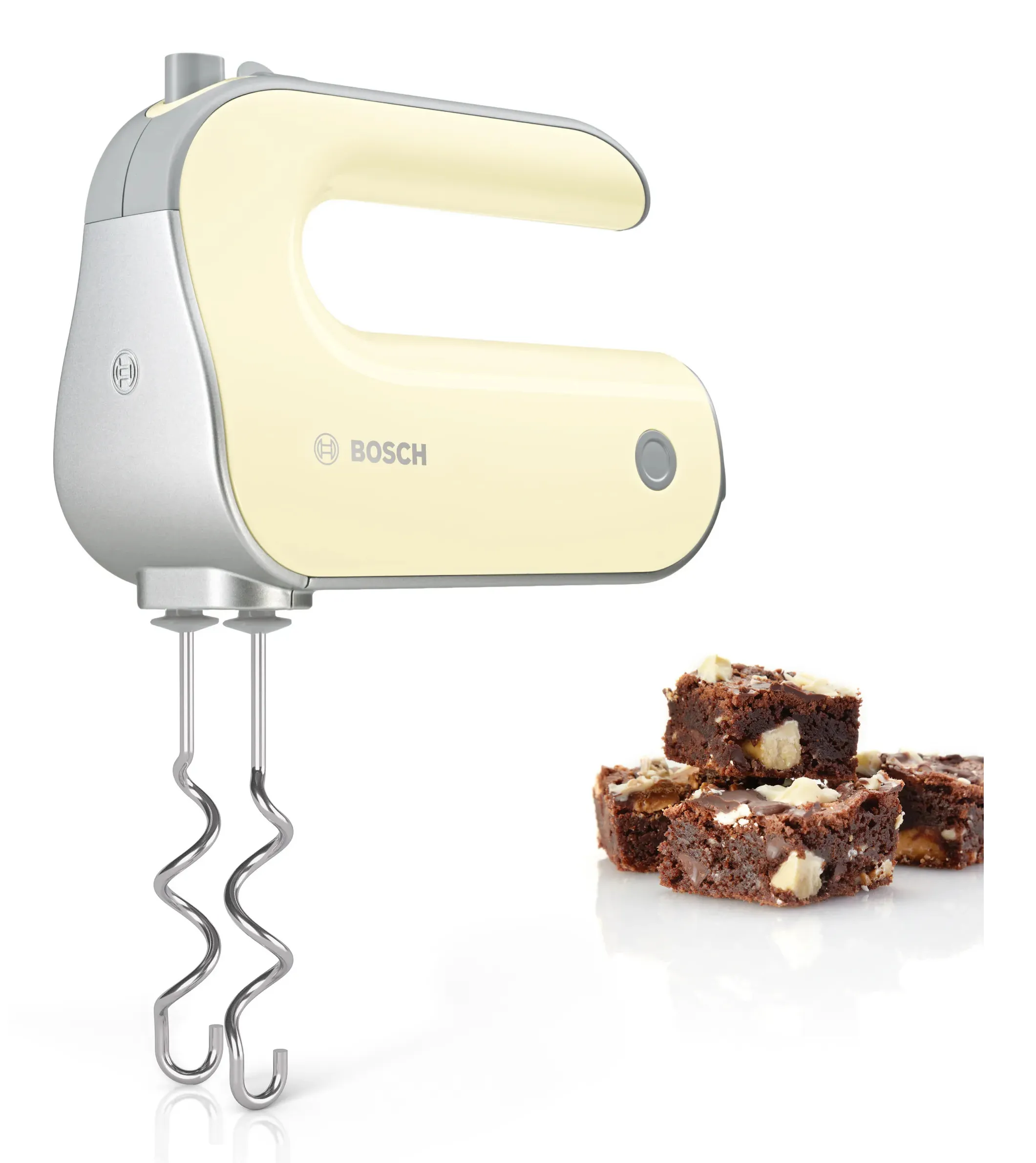 Bosch MFQ40301 - hand mixer, vanilla/gray