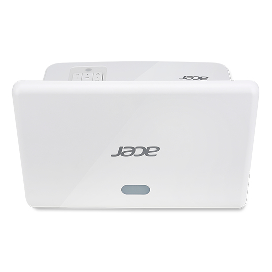 ACER U5220 DLP short throw Projector 3000ANSI Lumen 3D ready XGA 1024x768 13000:1 2xHDMI 2xD-Sub Cinch-Video hidden port HDMI/MHL