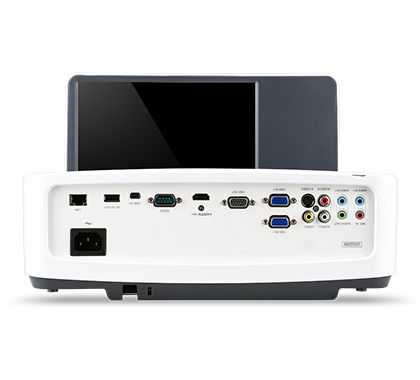 ACER U5220 DLP short throw Projector 3000ANSI Lumen 3D ready XGA 1024x768 13000:1 2xHDMI 2xD-Sub Cinch-Video hidden port HDMI/MHL