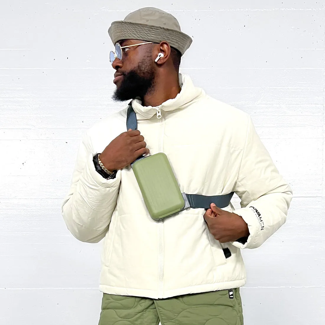 ÖGON Phone Bag Cactus Green