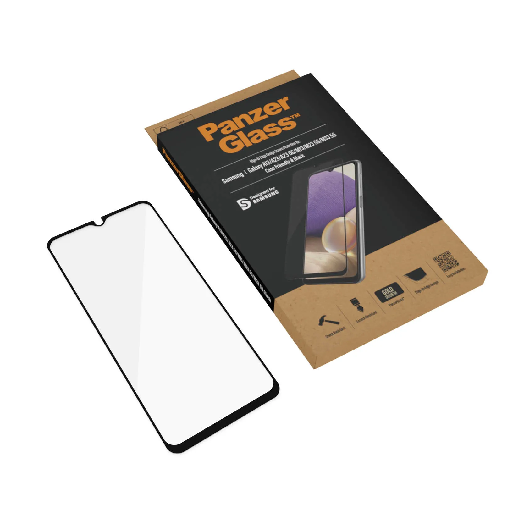 PanzerGlass Case Friendly, Galaxy A13 - Screen Glass