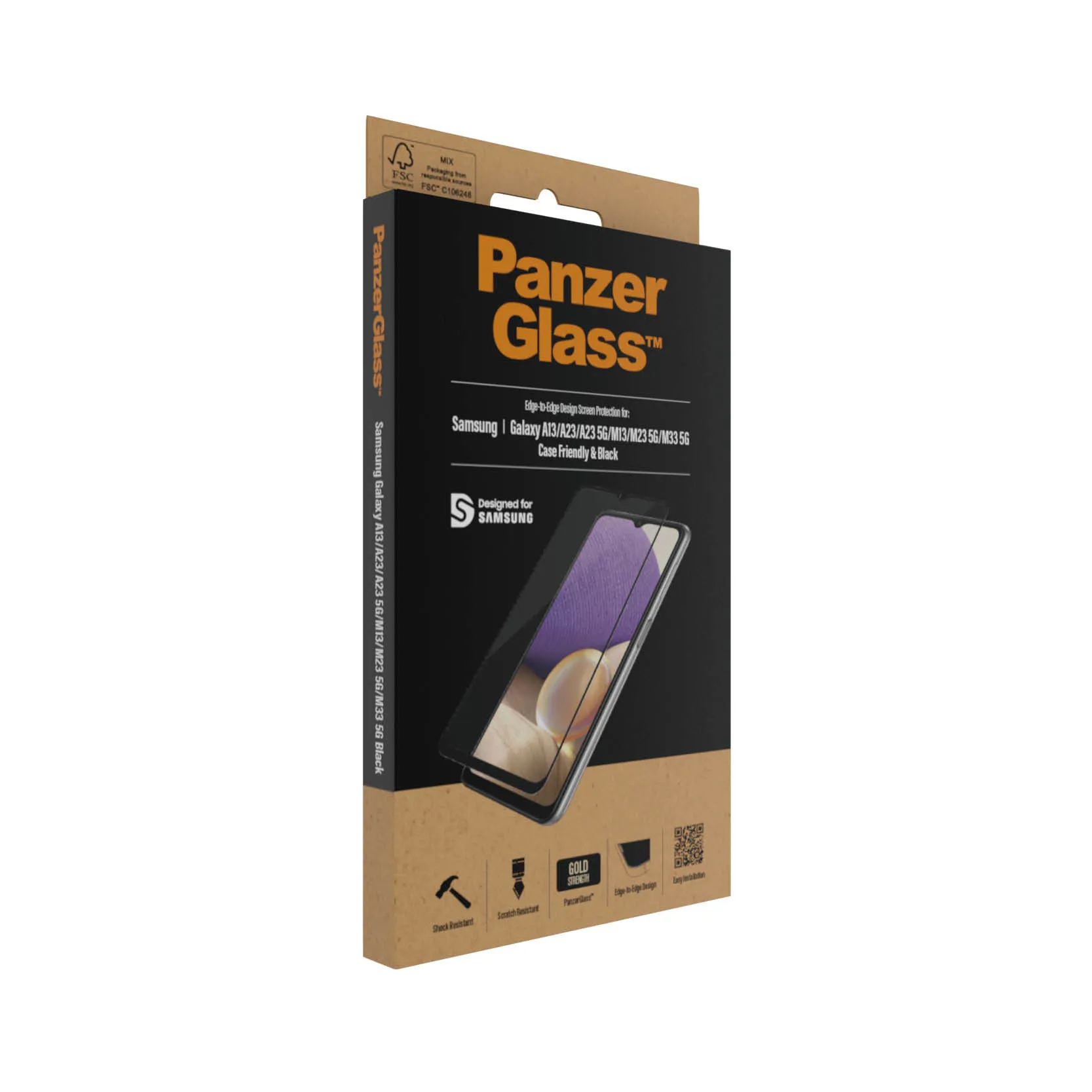 PanzerGlass Case Friendly, Galaxy A13 - Screen Glass