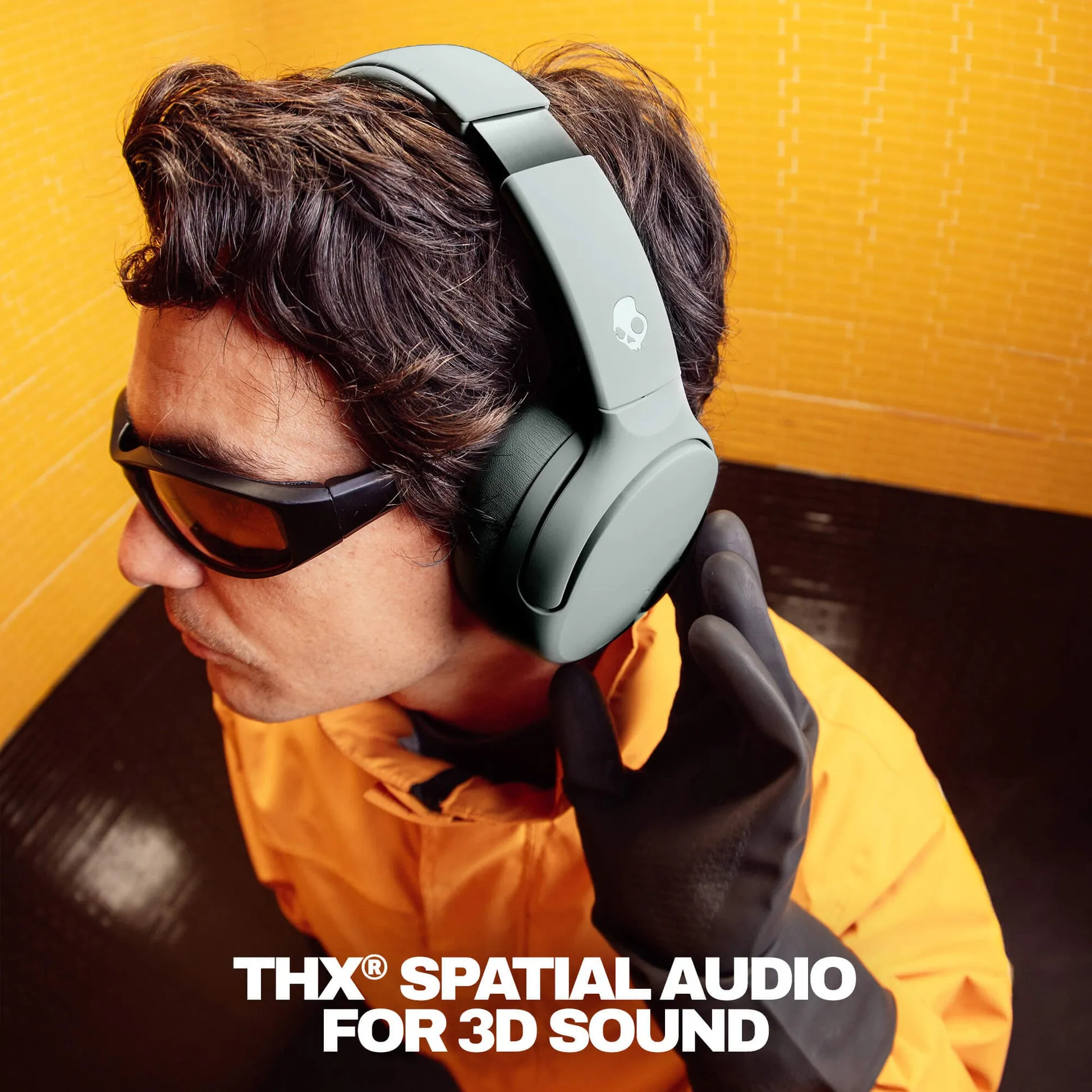 Skullcandy Crusher 720 -langattomat kuulokkeet, harmaa