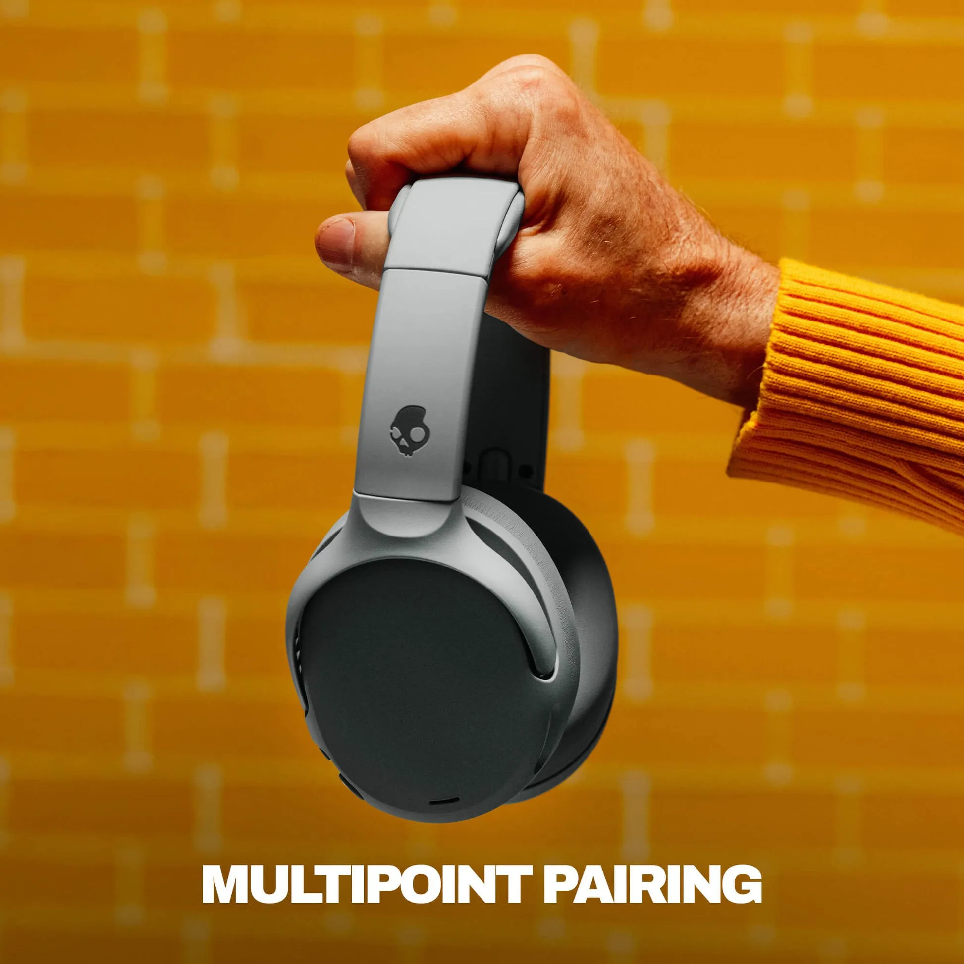 Skullcandy Crusher 720 -langattomat kuulokkeet, harmaa