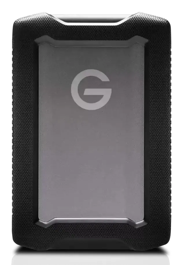 SanDisk G-DRIVE ArmorATD  5 TB - extern h&aring;rddisk, Gr&aring;