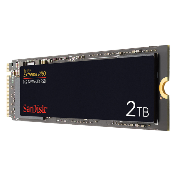 SanDisk ExtremePRO 2TB, PCIe 3.0, M.2 - SSD