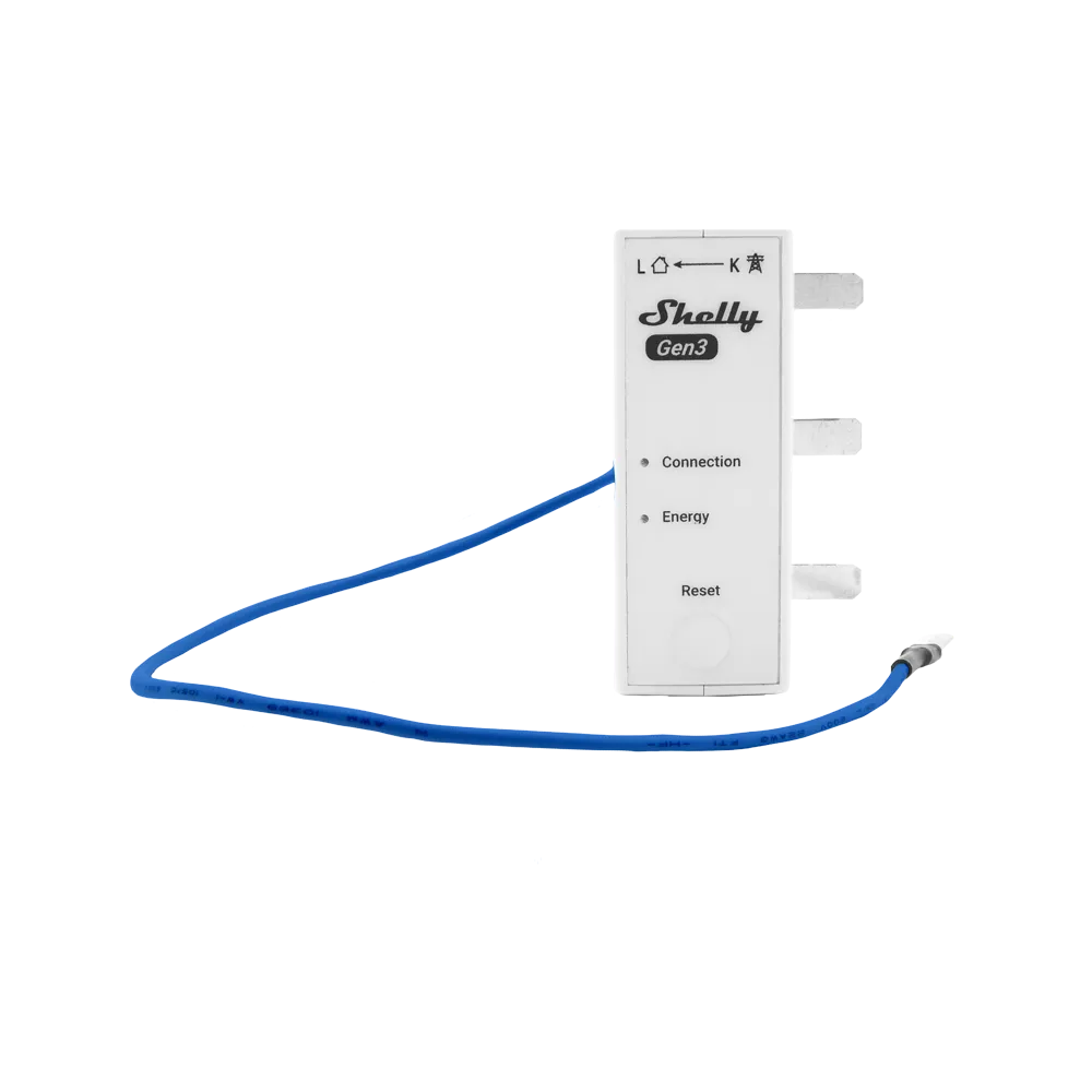 Shelly 3EM-63T Gen3 - energimätare (flat terminal model)