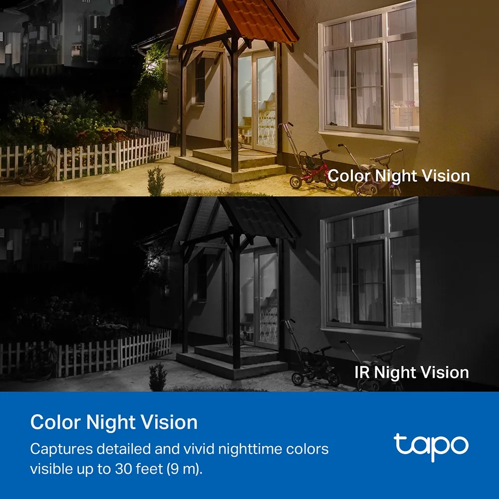 TP-Link Tapo C410 Smart Wire-Free Indoor/Outdoor Security Camera, 2-Pack