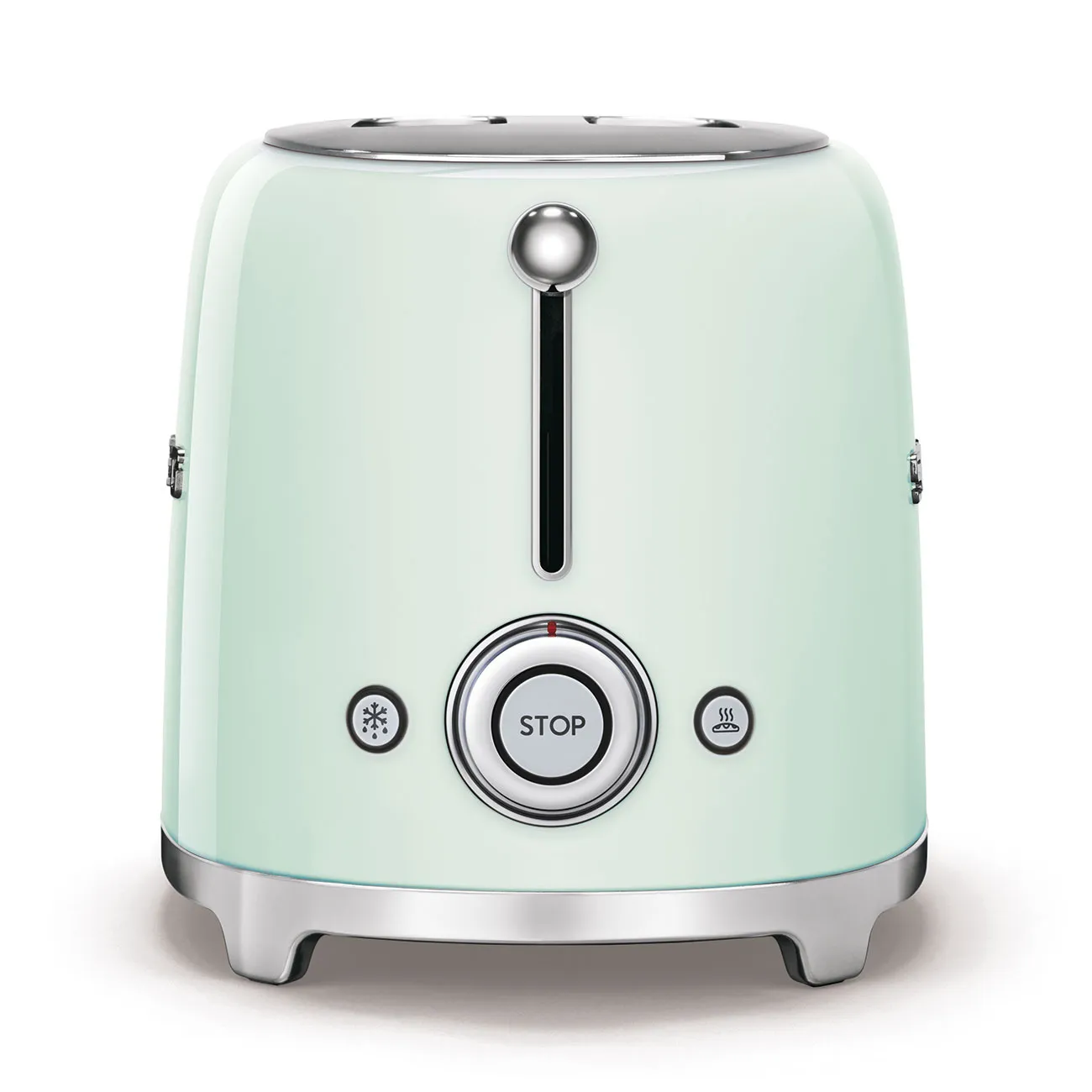 Smeg TSF01PGEU - br&ouml;drost, 2 br&ouml;dskivor, Mint/Gr&ouml;n