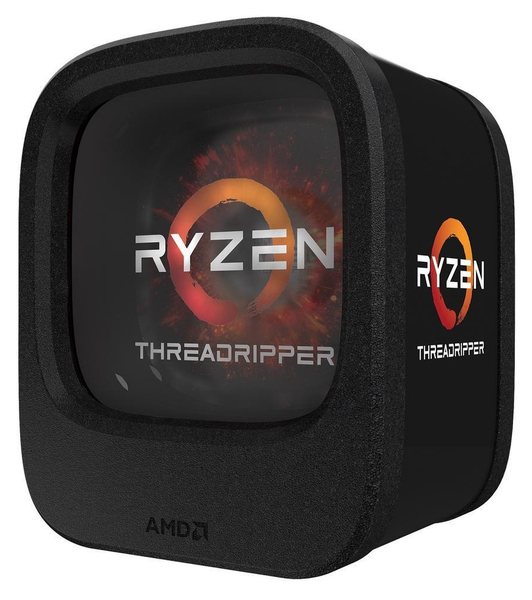 AMD Ryzen Threadripper 1920X, 3,5 GHz, 12 Cores, 24 Threads, 32 MB Cache, TR4, Server/arbetsstation - processor, boxed