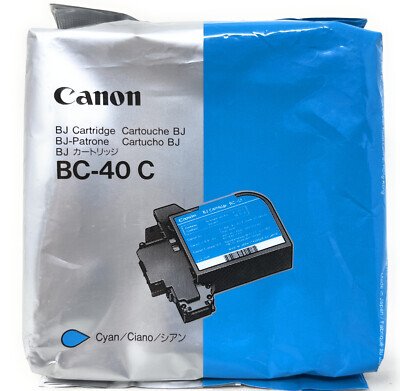 Canon 0891A001 BC-40C -mustekasetti, 18 ml, cyan