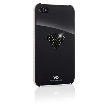 WHITE-DIAMONDS Rainbow Grey Cover to iPhone 4 4s
