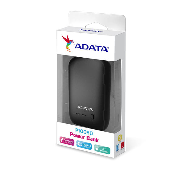 ADATA P10050 Power Bank 10050mAh black
