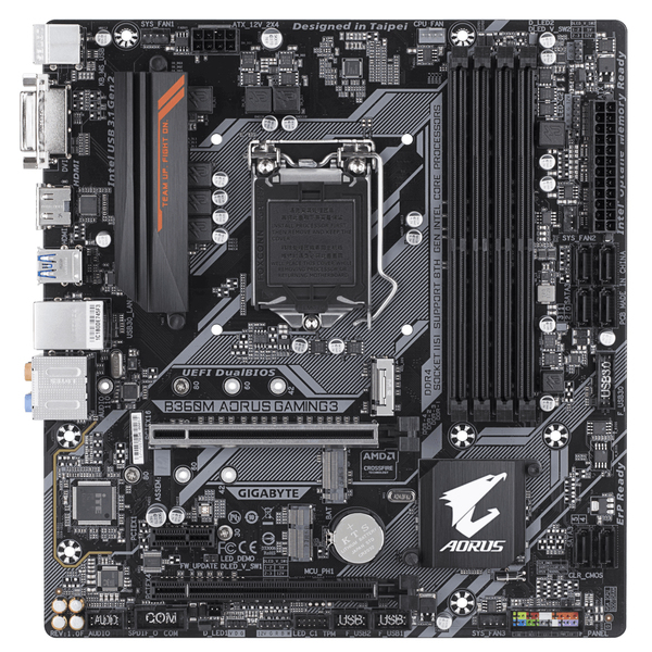 Gigabyte B360M Aorus Gaming 3 ATX-emolevy