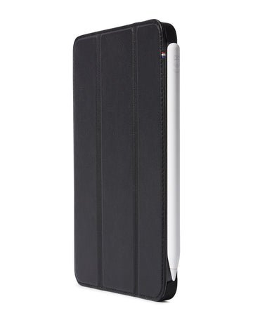 Decoded - Leather Slim Cover for iPad mini 6 Black